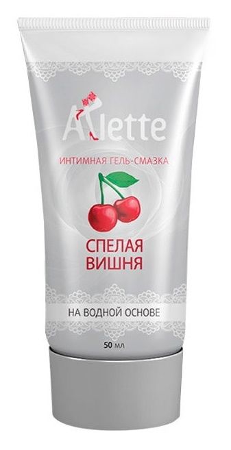 Интимная гель-смазка на водной основе Arlette  Спелая вишня  - 50 мл. - Arlette - купить с доставкой в Тольятти