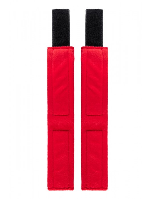 Красно-черные велюровые оковы Anonymo - ToyFa - купить с доставкой в Тольятти