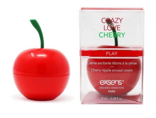 Крем для стимуляции сосков Crazy Love Cherry - 8 мл. - Exsens - купить с доставкой в Тольятти
