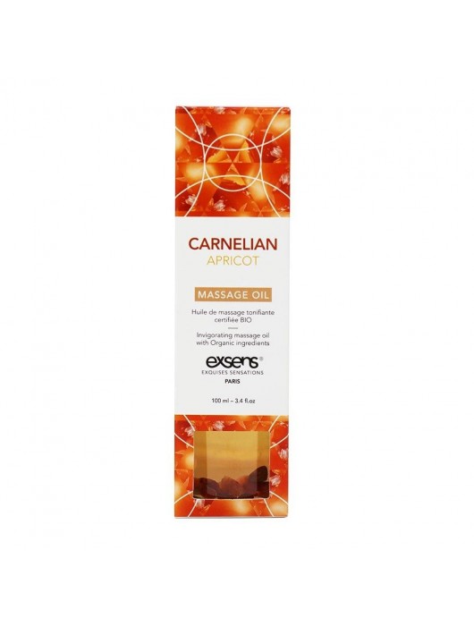 Органическое массажное масло CARNELIAN APRICOT - 100 мл. - Exsens - купить с доставкой в Тольятти