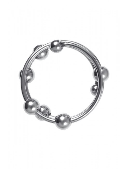 Большое металлическое кольцо под головку пениса - ToyFa - купить с доставкой в Тольятти