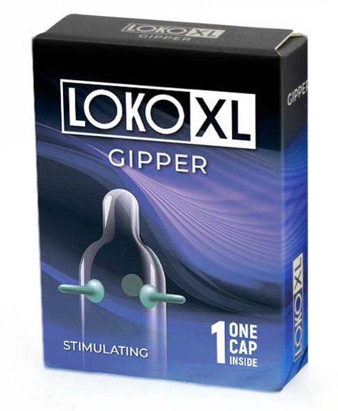 Стимулирующая насадка на пенис LOKO XL GIPPER - Sitabella - в Тольятти купить с доставкой