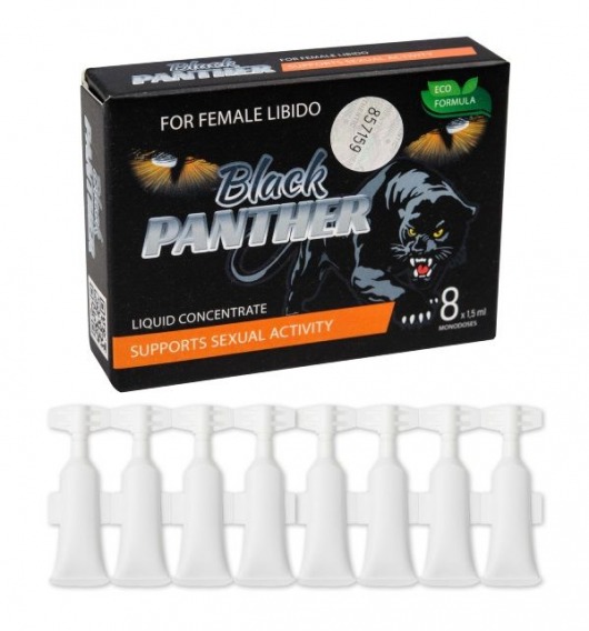Пищевой концентрат для женщин BLACK PANTER - 8 монодоз (по 1,5 мл.) - Sitabella - купить с доставкой в Тольятти