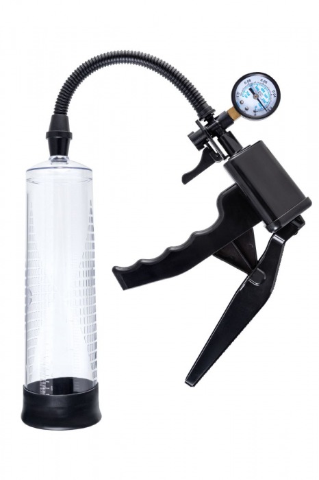 Прозрачная механическая помпа для пениса Viggo - Sexus - в Тольятти купить с доставкой