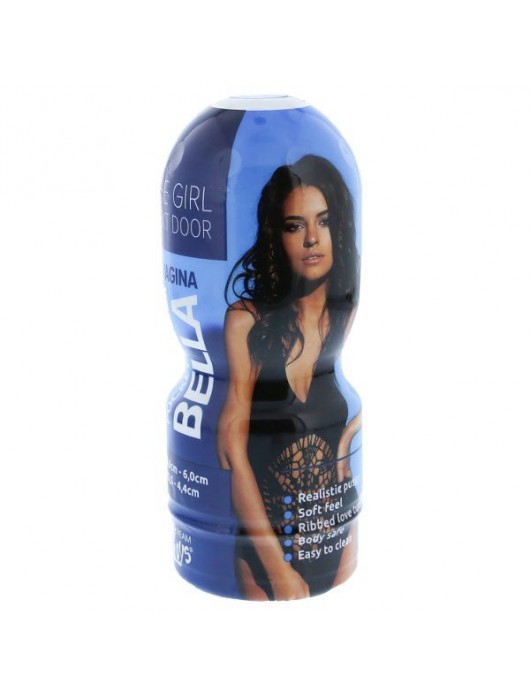 Телесный мастурбатор-вагина в тубе Bella - Dream Toys - в Тольятти купить с доставкой