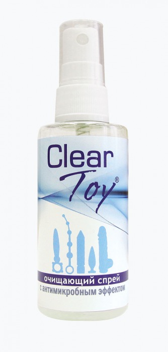 Очищающий спрей Clear Toy с антимикробным эффектом - 100 мл. - Биоритм - купить с доставкой в Тольятти