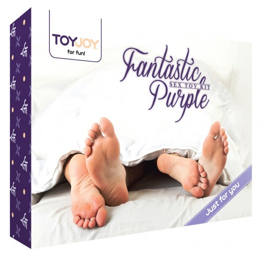 Эротический набор FANTASTIC PURPLE SEX TOY KIT - Toy Joy - купить с доставкой в Тольятти