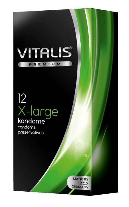 Презервативы увеличенного размера VITALIS PREMIUM x-large - 12 шт. - Vitalis - купить с доставкой в Тольятти