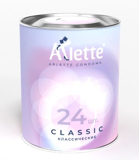 Классические презервативы Arlette Classic - 24 шт. - Arlette - купить с доставкой в Тольятти