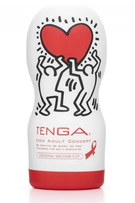 Мастурбатор Keith Haring Cup Deep Throat - Tenga - в Тольятти купить с доставкой