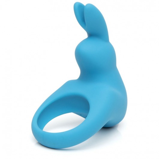 Голубое эрекционное виброкольцо Happy Rabbit Rechargeable Rabbit Cock Ring - Happy Rabbit - в Тольятти купить с доставкой