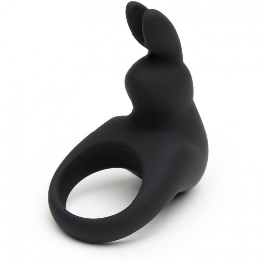 Черное эрекционное виброкольцо Happy Rabbit Rechargeable Rabbit Cock Ring - Happy Rabbit - в Тольятти купить с доставкой