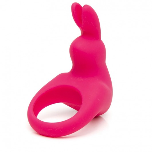 Розовое эрекционное виброкольцо Happy Rabbit Rechargeable Rabbit Cock Ring - Happy Rabbit - в Тольятти купить с доставкой