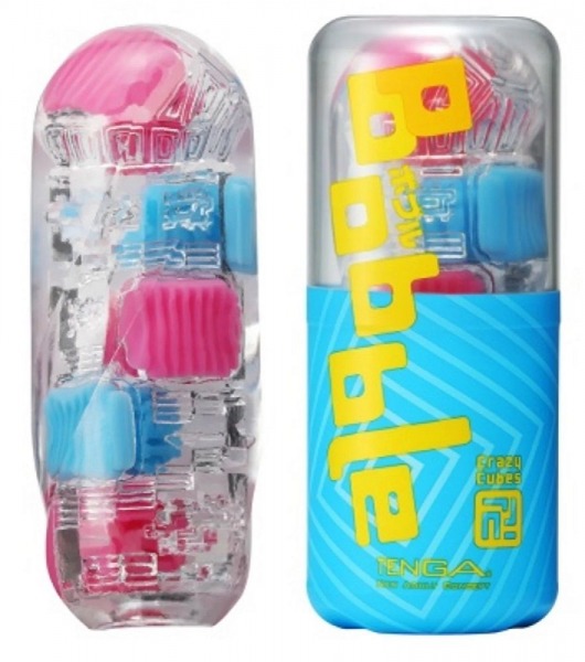 Мастурбатор Tenga Bobble Crazy Cubes - Tenga - в Тольятти купить с доставкой