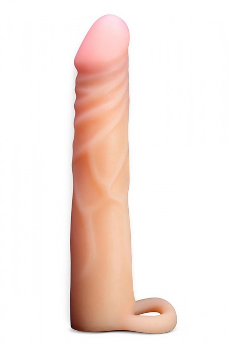 Телесная насадка на пенис Cock Xtender - 17,7 см. - Blush Novelties - в Тольятти купить с доставкой