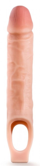 Телесная насадка на пенис 10 Inch Cock Sheath Extender - 25 см. - Blush Novelties - в Тольятти купить с доставкой