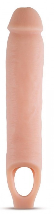 Телесная насадка на пенис 11.5 Inch Cock Sheath Penis Extender - 29,2 см. - Blush Novelties - в Тольятти купить с доставкой