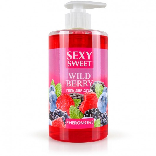 Гель для душа Sexy Sweet Wild Berry с ароматом лесных ягод и феромонами - 430 мл. -  - Магазин феромонов в Тольятти