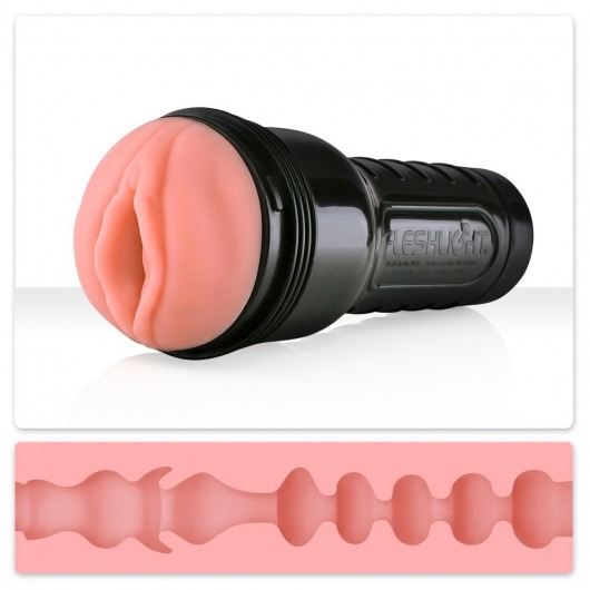 Мастурбатор-вагина Fleshlight - Pink Lady Mini-Lotus - Fleshlight - в Тольятти купить с доставкой