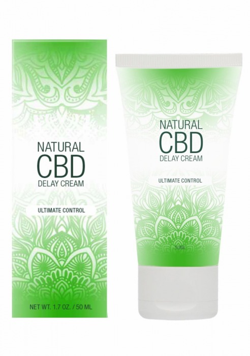 Крем-пролонгатор Natural CBD Delay Cream - 50 мл. - Shots Media BV - купить с доставкой в Тольятти