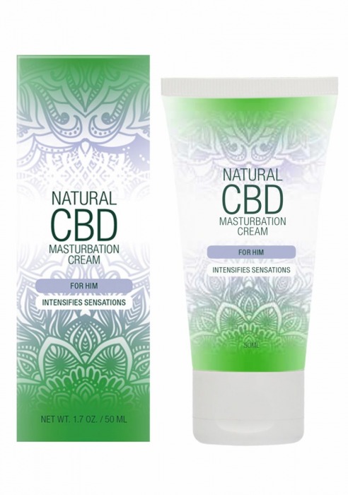 Крем для мастурбации для мужчин Natural CBD Masturbation Cream For Him - 50 мл. - Shots Media BV - купить с доставкой в Тольятти