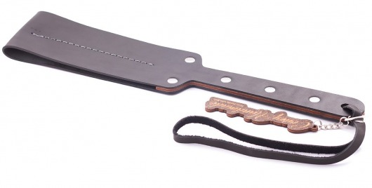 Гладкий мягкий удлиненный пэддл с заклепками - 32 см. - Crazy Handmade - купить с доставкой в Тольятти