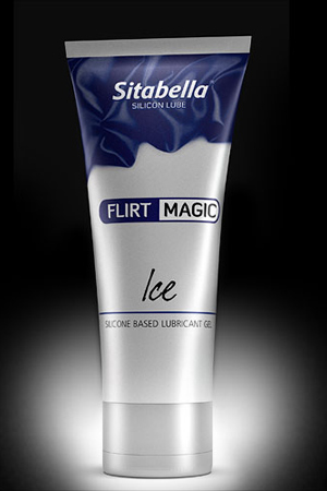 Силиконовая гель-смазка FLIRT MAGIC Ice с лёгким пролонгирующим эффектом - 75 мл. - Sitabella - купить с доставкой в Тольятти