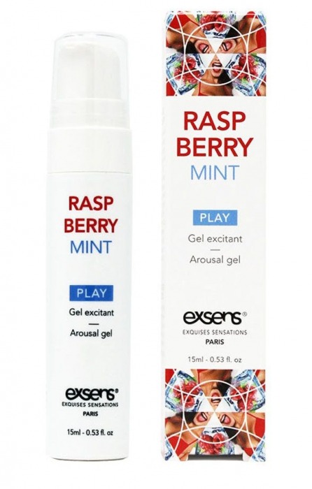 Возбуждающий гель Raspberry Mint с ароматом малины и мяты - 15 мл. - Exsens - купить с доставкой в Тольятти