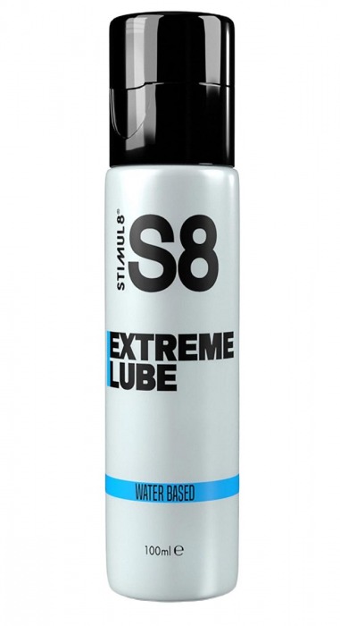 Лубрикант на водной основе S8 Extreme Lube - 100 мл. - Stimul8 - купить с доставкой в Тольятти