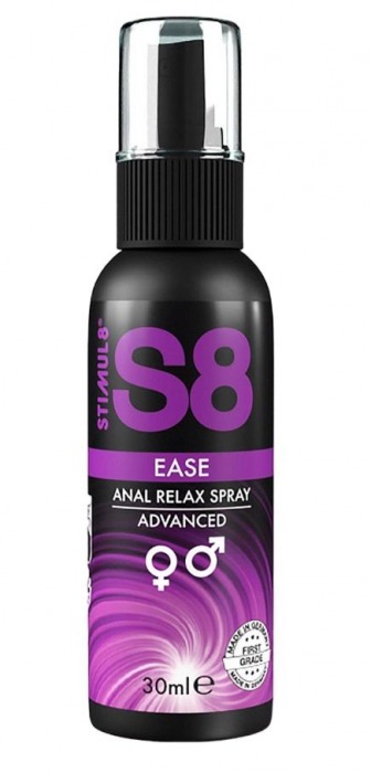 Расслабляющий анальный спрей S8 Ease Anal Relax Spray - 30 мл. - Stimul8 - купить с доставкой в Тольятти