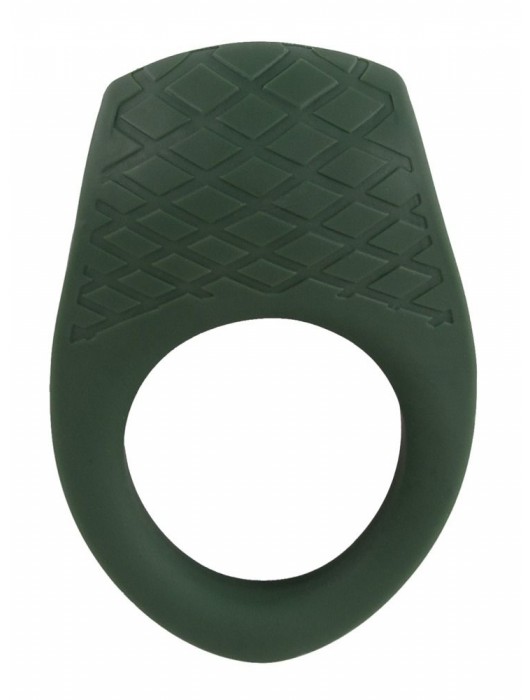 Зеленое эрекционное виброкольцо Luxurious Vibro Cock Ring - Orion - в Тольятти купить с доставкой