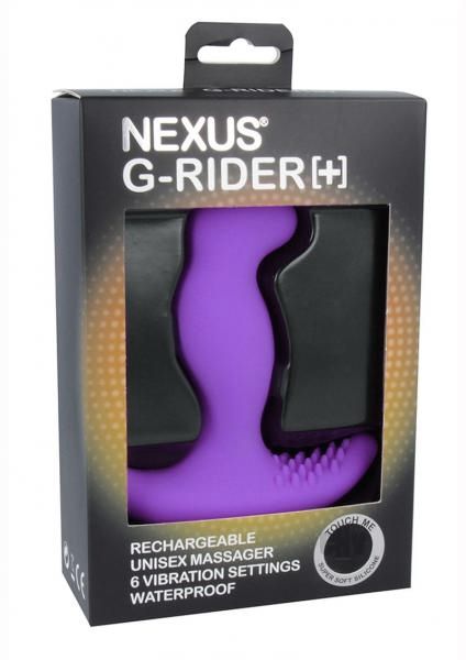 Фиолетовый вибромассажер простаты Nexus G-Rider+ - 12,6 см. - Nexus Range - в Тольятти купить с доставкой