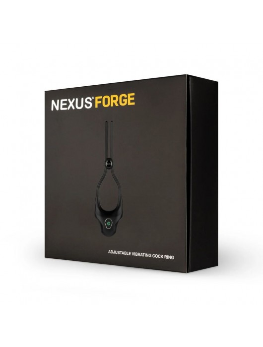 Черное эрекционное лассо с вибрацией Nexus Forge - Nexus Range - в Тольятти купить с доставкой