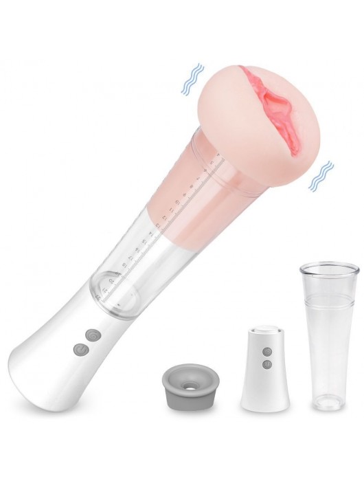 Автоматическая вакуумная помпа с реалистичной мягкой вставкой Max Kit - S-HANDE - в Тольятти купить с доставкой