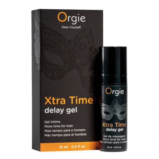 Продлевающий гель Orgie Xtra Time Delay Gel - 15 мл. - ORGIE - купить с доставкой в Тольятти