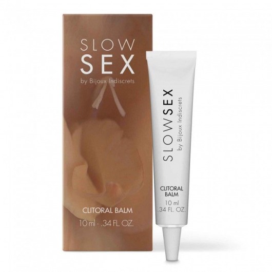 Бальзам для клитора Slow Sex Clitoral Balm - 10 мл. - Bijoux Indiscrets - купить с доставкой в Тольятти