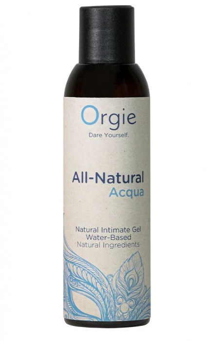 Интимный гель на водной основе Orgie All-Natural Acqua - 150 мл. - ORGIE - купить с доставкой в Тольятти