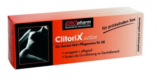 Возбуждающий крем для женщин ClitoriX active - 40 мл. - Joy Division - купить с доставкой в Тольятти