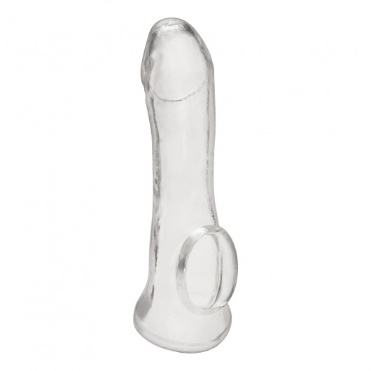 Прозрачная насадка на пенис Transparent Penis Enhancing Sleeve Extension - 15,9 см. - BlueLine - в Тольятти купить с доставкой