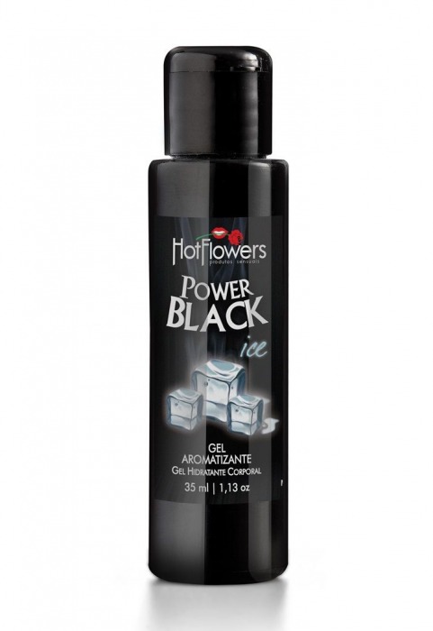 Стимулирующий гель для массажа Power Black - 35 мл. - HotFlowers - купить с доставкой в Тольятти