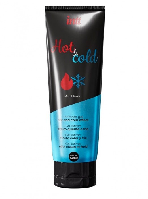 Смазка на водной основе Hot   Cold Intimate Gel - 100 мл. - INTT - купить с доставкой в Тольятти