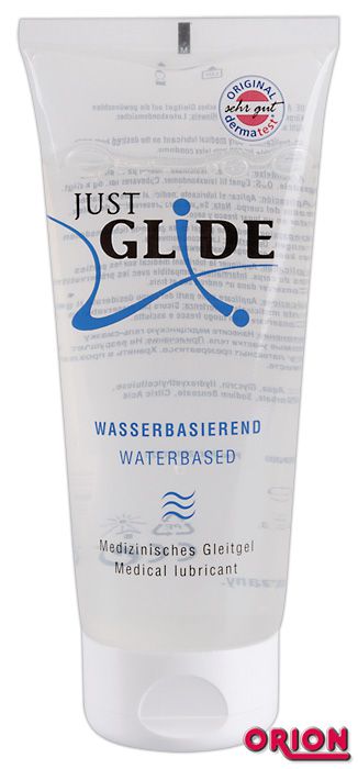 Вагинальная смазка на водной основе JUSTGLIDE - 200 мл. - Orion - купить с доставкой в Тольятти