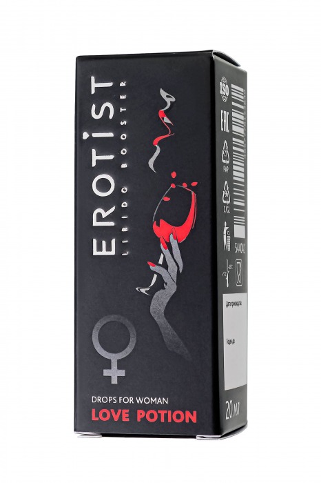 Возбуждающие капли для женщин Erotist Love Potion - 20 мл. - Erotist Libido Booster - купить с доставкой в Тольятти