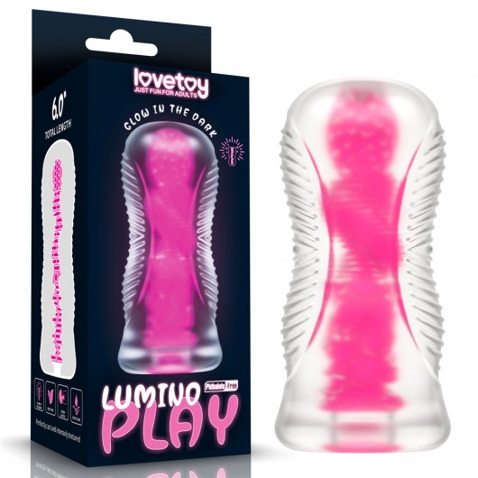 Светящийся в темноте мастурбатор 6.0 Lumino Play Masturbator - Lovetoy - в Тольятти купить с доставкой