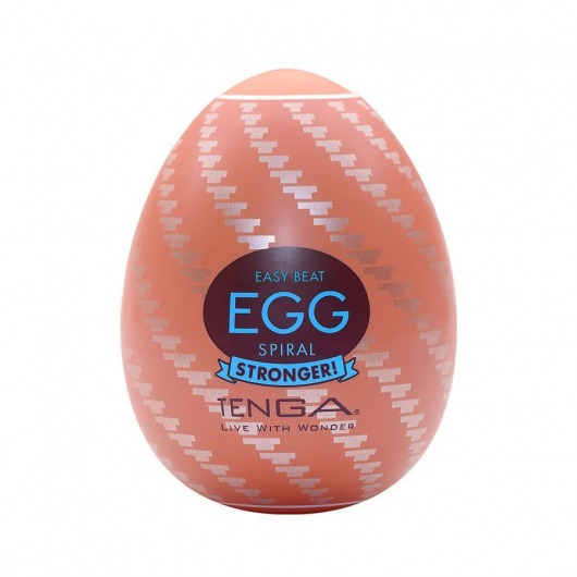 Мастурбатор-яйцо Tenga Egg Spiral - Tenga - в Тольятти купить с доставкой