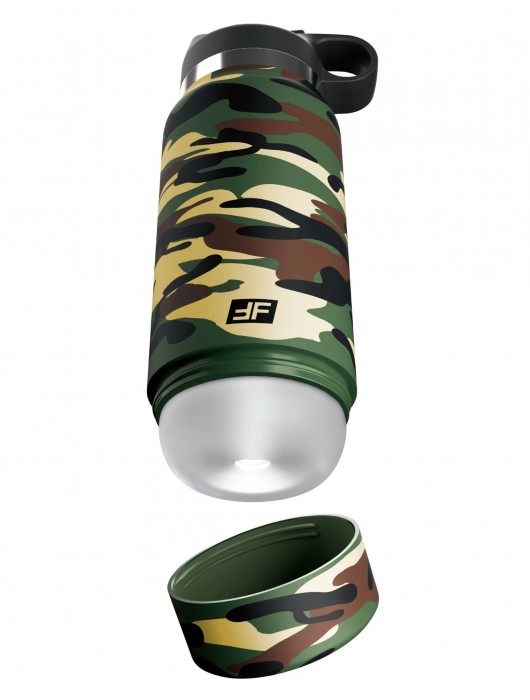 Мастурбатор в камуфляжной колбе Fap Flask - Pipedream - в Тольятти купить с доставкой