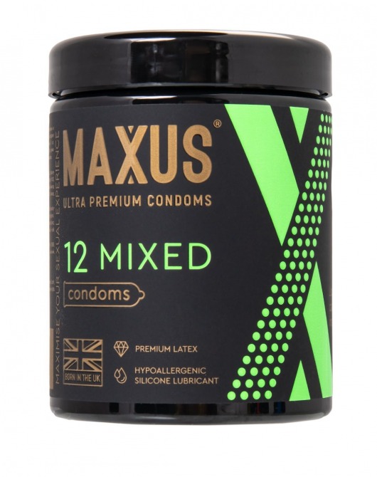 Презервативы MAXUS Mixed - 12 шт. - Maxus - купить с доставкой в Тольятти