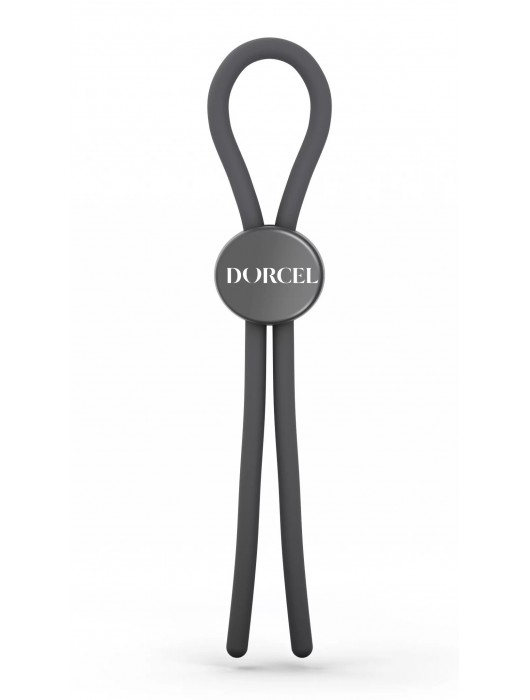 Серое эрекционное лассо на пенис Mr Dorcel - Dorcel - в Тольятти купить с доставкой