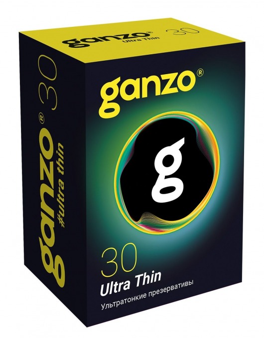 Супертонкие презервативы Ganzo Ultra thin - 30 шт. - Ganzo - купить с доставкой в Тольятти