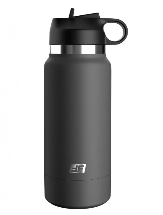 Серый мастурбатор в виде бутылки F*ck Flask - Pipedream - в Тольятти купить с доставкой